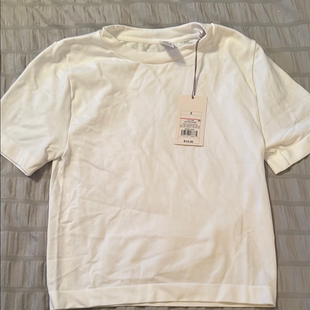 White Short Sleeve Top